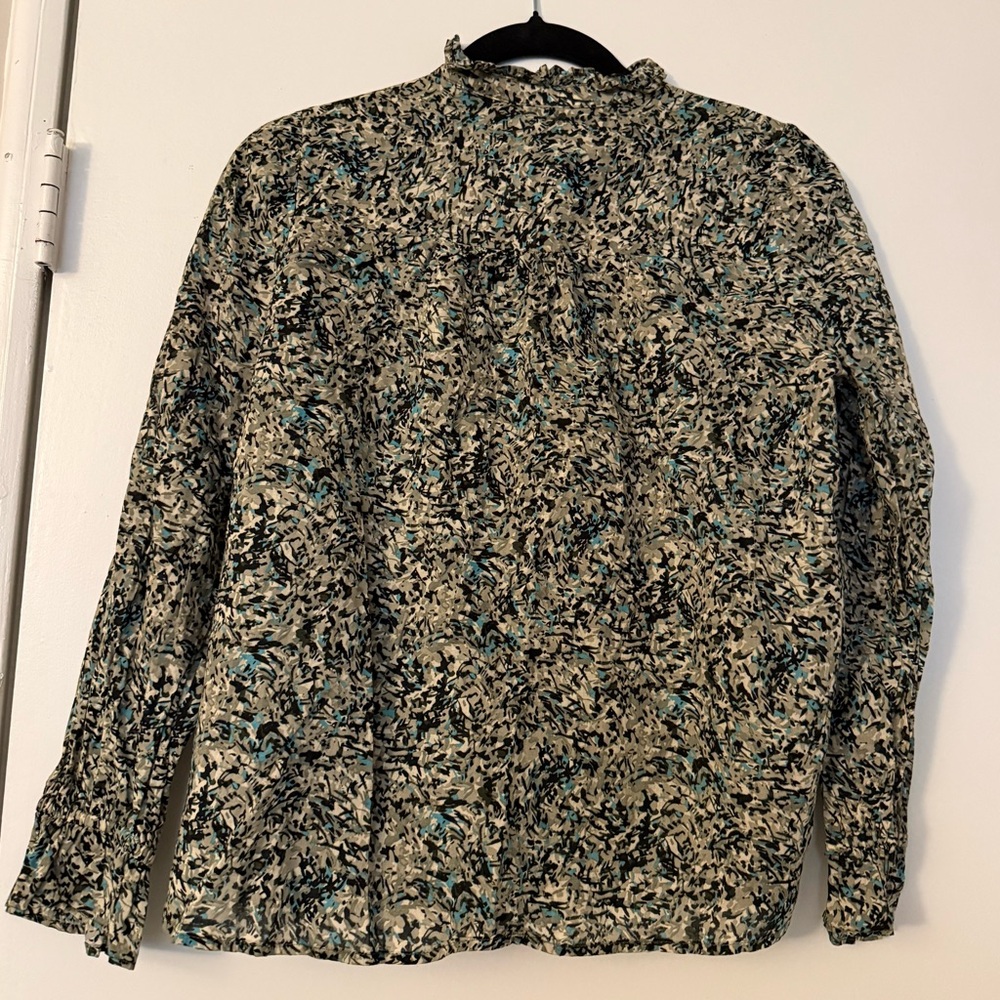 LOFT Abstract Patterned Blouse - Picture 2 of 6